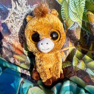 Ty Beanie Boo “Harriet” Ty Silk Horse Plush – Small Glitter-Eye Collectible